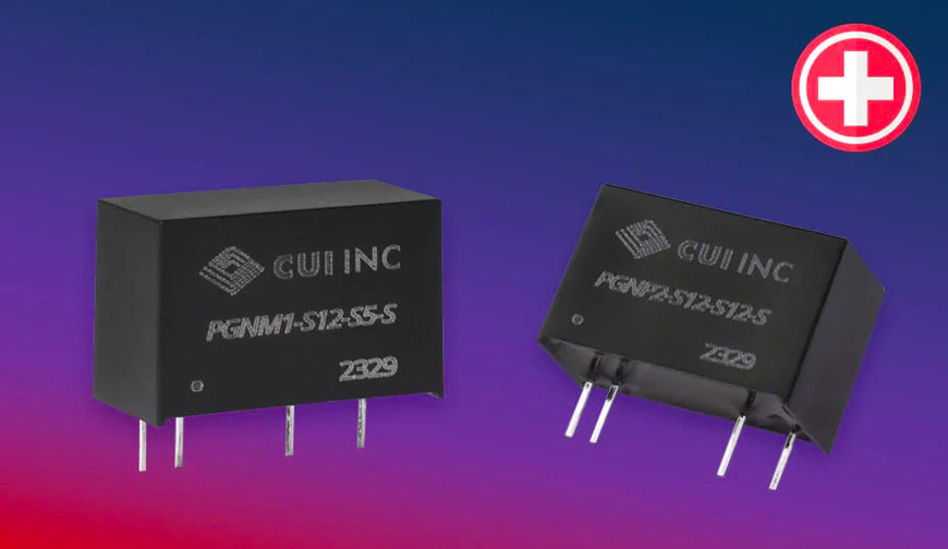 CUI UNVEILS FOUR NEW MEDICAL-GRADE ISOLATED DC-DC CONVERTERS
